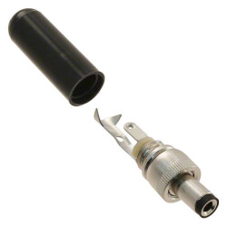 Power Barrel Connector Plug 2.50mm ID (0.098