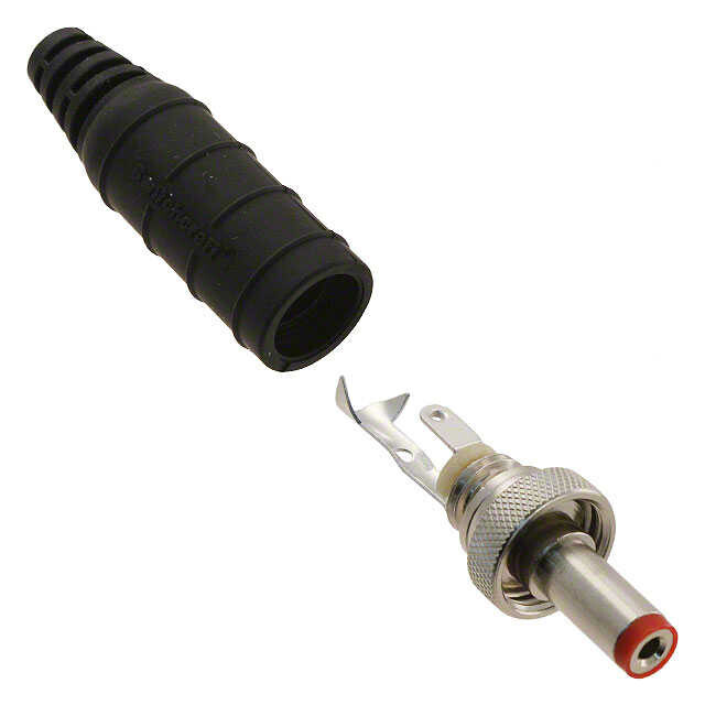  Power Barrel Connector Plug 2.10mm Id (0.083"), 5.50mm Od (0.217") Free Hanging (ın-line)