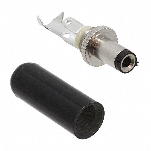 Power Barrel Connector Plug 2.50mm Id (0.098"), 5.50mm Od (0.217") Free Hanging (ın-line)