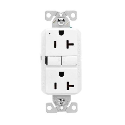 Power Connector Receptacle, Female Sockets NEMA 5-20R Outlet Box - 1