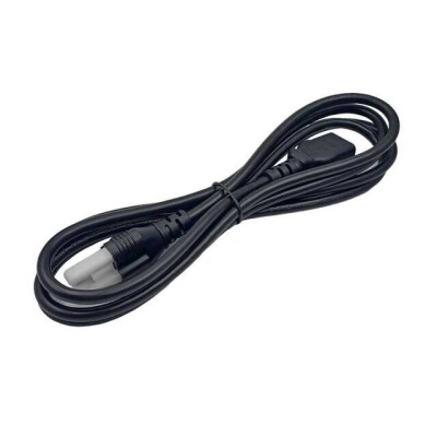 7.05' (2.15m) Power Cord Black NEMA 5-15P To IEC 320-C13 SVT - 2