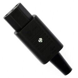 Power Entry Connector Plug, Female Sockets IEC 320-C13 Free Hanging (In-Line) - SCHURTER Inc.