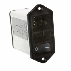 Power Entry Connector Receptacle, Male Blades - Module IEC 320-C14 Panel Mount, Flange - SCHURTER Inc.