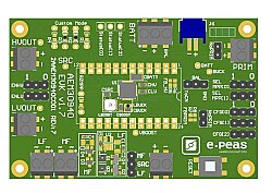 Power Management IC Development Tools Power Management IC Development Tools 2AAEM30940C001 Energy Harvesting Evaluation Board (AEM30940 - Vibration) - e-peas