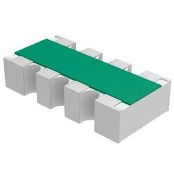 22 Ohm ±5% 62.5mW Power Per Element Isolated Resistor Network/Array ±300ppm/°C 0804, Convex, Long Side Terminals - 1