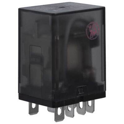 General Purpose Relay DPDT (2 Form C) 120VAC Coil Socketable - 1