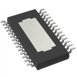 Power Switch/Driver 1:1 N-Channel 2.5A 28-HTSSOP - 2