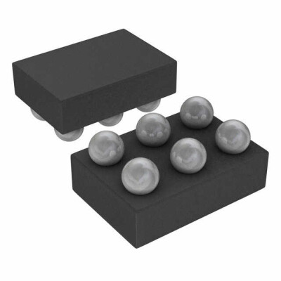 Power Switch/Driver 1:1 P-Channel 3A 6-WLCSP (1.0x1.5) - 1