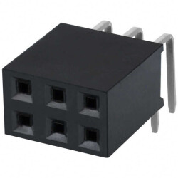 6 Position Header Connector 0.100