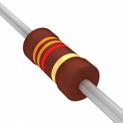 3.3 kOhms ±5% 2W Through Hole Resistor Axial Automotive AEC-Q200, Flame Retardant Coating, Fusible, Safety Metal Film - Vishay Beyschlag Draloric BC Components