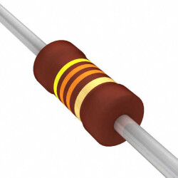 43 kOhms ±5% 2W Through Hole Resistor Axial Automotive AEC-Q200, Flame Retardant Coating, Fusible, Safety Metal Film - Vishay Beyschlag Draloric BC Components