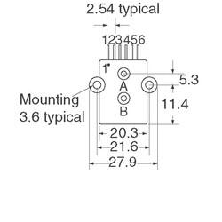 Pressure Sensor 0.18PSI (1.25kPa) Differential Male - 0.19