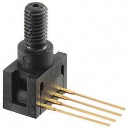 Pressure Sensor ±100PSI (±689.48kPa) Compound Male - M5 0 mV ~ 100 mV (10V) 4-SIP Module - 1