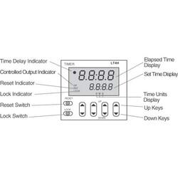 Programmable (Multi-Function) Time Delay Relay SPDT (1 Form C) 0.001 Sec ~ 999.9 Hrs Delay 5A @ 250VAC Panel Mount - 2