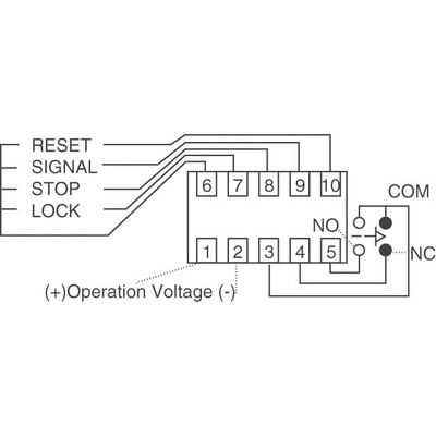 Programmable (Multi-Function) Time Delay Relay SPDT (1 Form C) 0.001 Sec ~ 999.9 Hrs Delay 5A @ 250VAC Panel Mount - 3