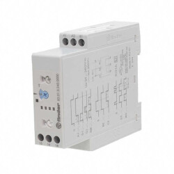Programmable (Multi-Function) Time Delay Relay SPDT (1 Form C) 0.05 Sec ~ 240 Hrs Delay 16A @ 250VAC DIN Rail - Finder Relays, Inc.