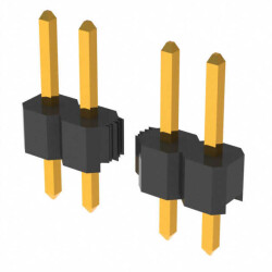 Connector Header Through Hole 6 position 0.100