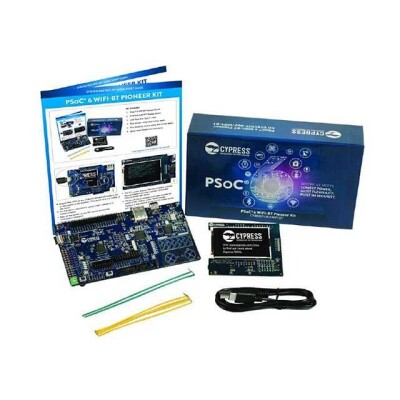 PSoC 6 PSOC™ 6 802.11 a/b/g/n (WiFi/WLAN/Wi-Fi 4), Bluetooth® Classic RF (Transceiver) 2.4GHz Evaluation Board - 1