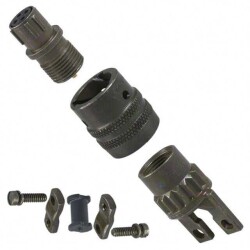 4 Position Circular Connector Plug, Female Sockets Solder Cup - Amphenol Industrial Operations