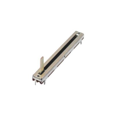 500 kOhms 0.125W, 1/8W Through Hole Slide Potentiometer Top Adjustment Type - 1
