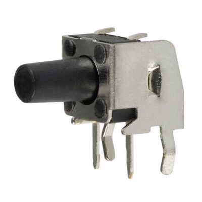 Tactile Switch SPST-NO Side Actuated Through Hole, Right Angle - 1