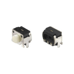 Tactile Switch SPST-NO Side Actuated Surface Mount, Right Angle - C&K