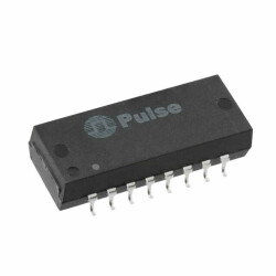 Isolation and Data Interface (Encapsulated) Pulse Transformer 1CT:1CT Surface Mount - Pulse Electronics