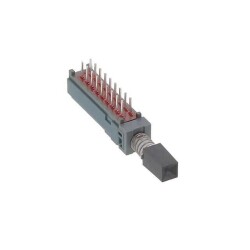 Pushbutton Switch 6PDT Standard Through Hole, Right Angle - E-Switch