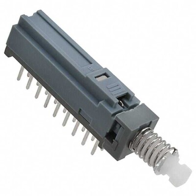 Pushbutton Switch 6PDT Standard Through Hole, Right Angle - 1