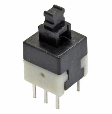 Pushbutton Switch DPDT Standard Through Hole - 1