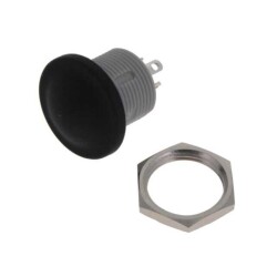 Pushbutton Switch DPST-NO/NC Standard Panel Mount, Front - APEM Inc.