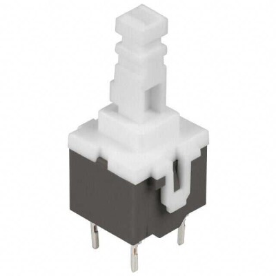 Pushbutton Switch DPST-NO Keyswitch Through Hole - 1