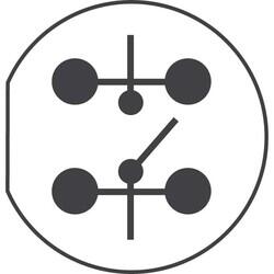 Pushbutton Switch SPST-NO Keyswitch Through Hole - 3