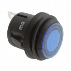 Pushbutton Switch SPST Standard Panel Mount, Snap-In - CW Industries