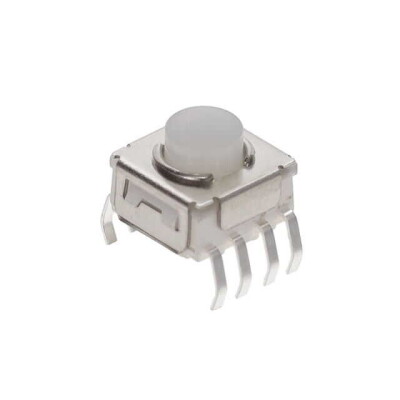 Pushbutton Switch SPST-NO Standard, Illuminated Through Hole - 1
