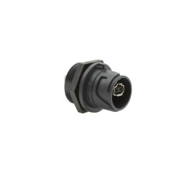 Jack Modular Connector 2P2C Single Pair Ethernet (SPE) Straight Shielded - Bulgin