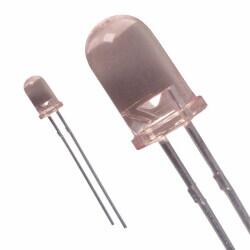 Infrared (IR) Emitter 880nm 1.7V 100mA 50mW/sr @ 100mA 18° Radial, 5mm Dia (T 1 3/4) - onsemi