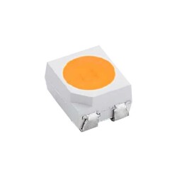 LED Lighting Color - Amber 591nm (588nm ~ 594nm), 590nm (588nm ~ 592nm) 1411 (3528 Metric) - Quelighting Corp