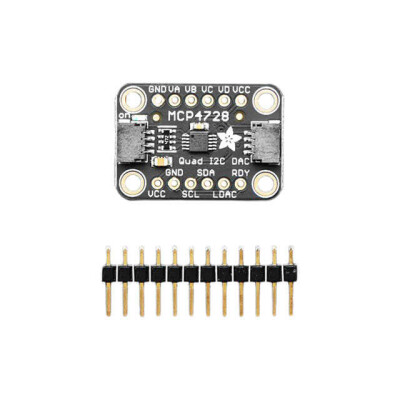 Adafruit MCP4728 Quad DAC with EEPROM - STEMMA QT / Qwiic - 1
