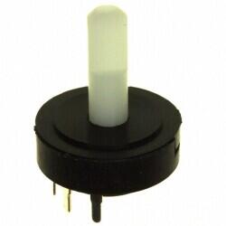 Rotary Switch 3 Position SP3T, Adjacent Contact 5A (AC), 500mA (DC) 125 VAC Through Hole - C&K