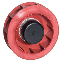 Fan Motorized Impellers 48VDC Round - 220mm Dia Ball 597.4 CFM (16.73m³/min) 4 Wire Leads - ebm-papst Inc.