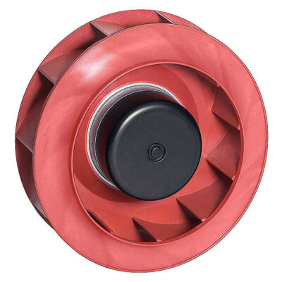 Fan Motorized Impellers 48VDC Round - 220mm Dia Ball 597.4 CFM (16.73m³/min) 4 Wire Leads - 1