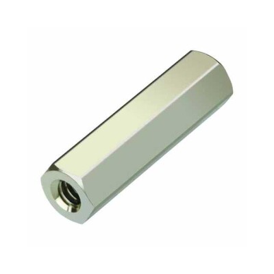 Hex Standoff Threaded M2.5x0.45 Brass 0.433