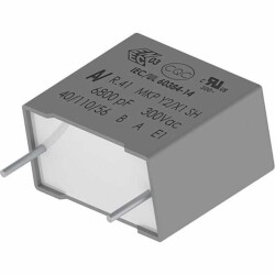 0.15 µF Film Capacitor 300V 1200V (1.2kV) Polypropylene (PP), Metallized Radial - KEMET