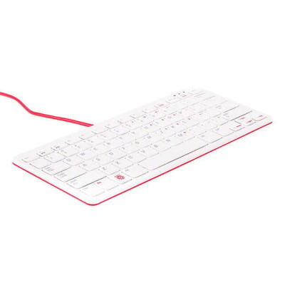 Raspberry Pi Official USB Keyboard - Red - 1