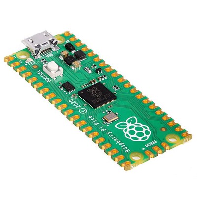 RP2040 Raspberry Pi Pico - ARM® Cortex®-M0+ MCU 32-Bit Embedded Evaluation Board - 1