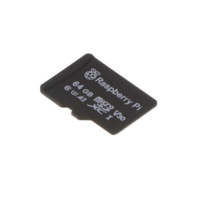 Raspberry Pi microSD™ Memory Card 64GB Class 10 - 1