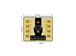 Rd-03E Radar Module, with silicon micro-S3KM111L chip, K-band at 24 GHz - Ai-Thinker