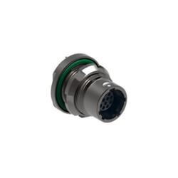 Rear Mounted Low Profile Panel Receptacle - Standard Ultimate Series - Fischer Connectors