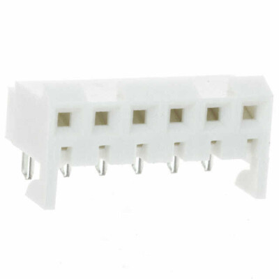 6 Position Receptacle Connector 0.156